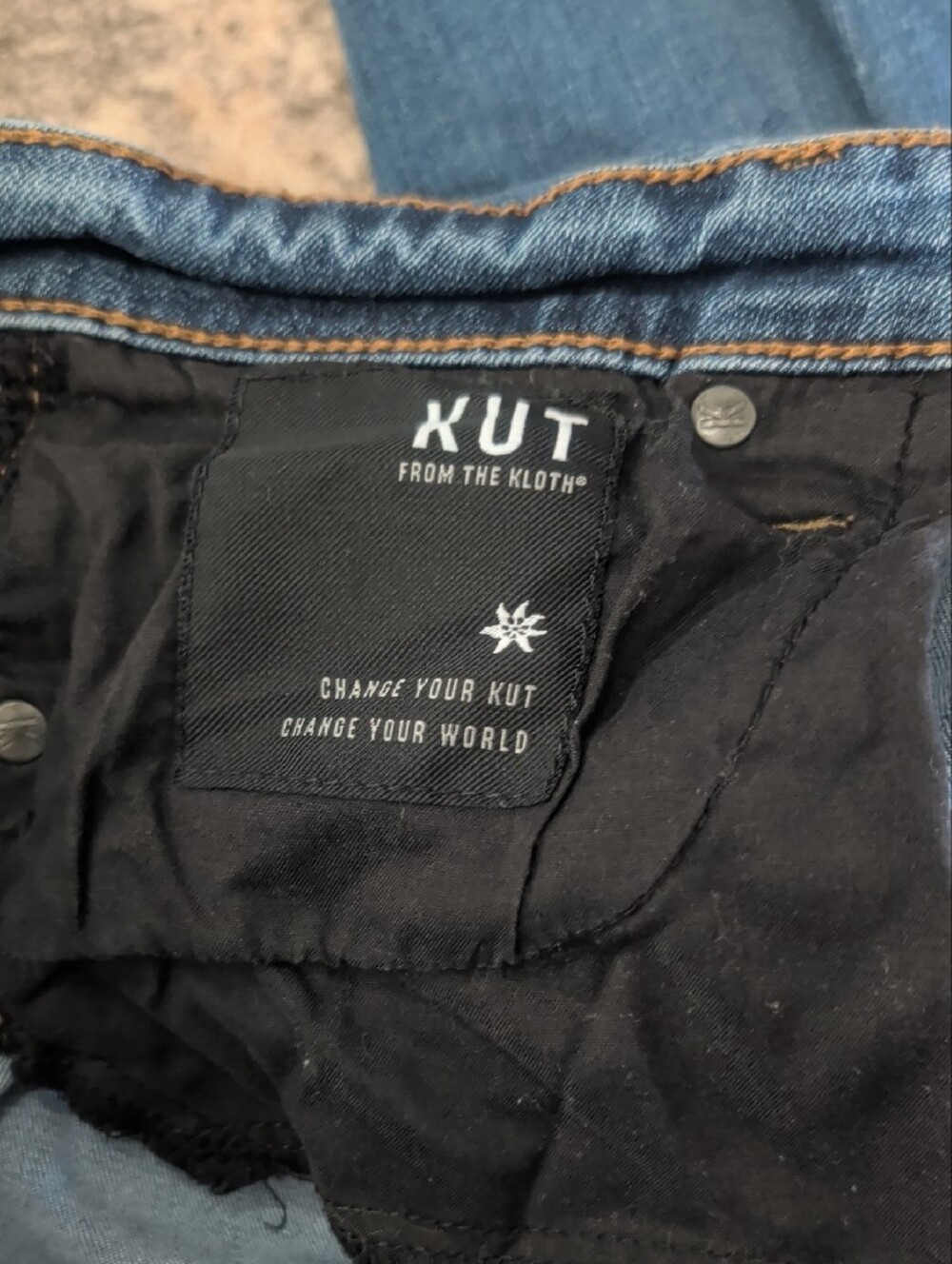 Kut from the Kloth Medium Wash Blue Skinny Jeans - Picture 5 of 5